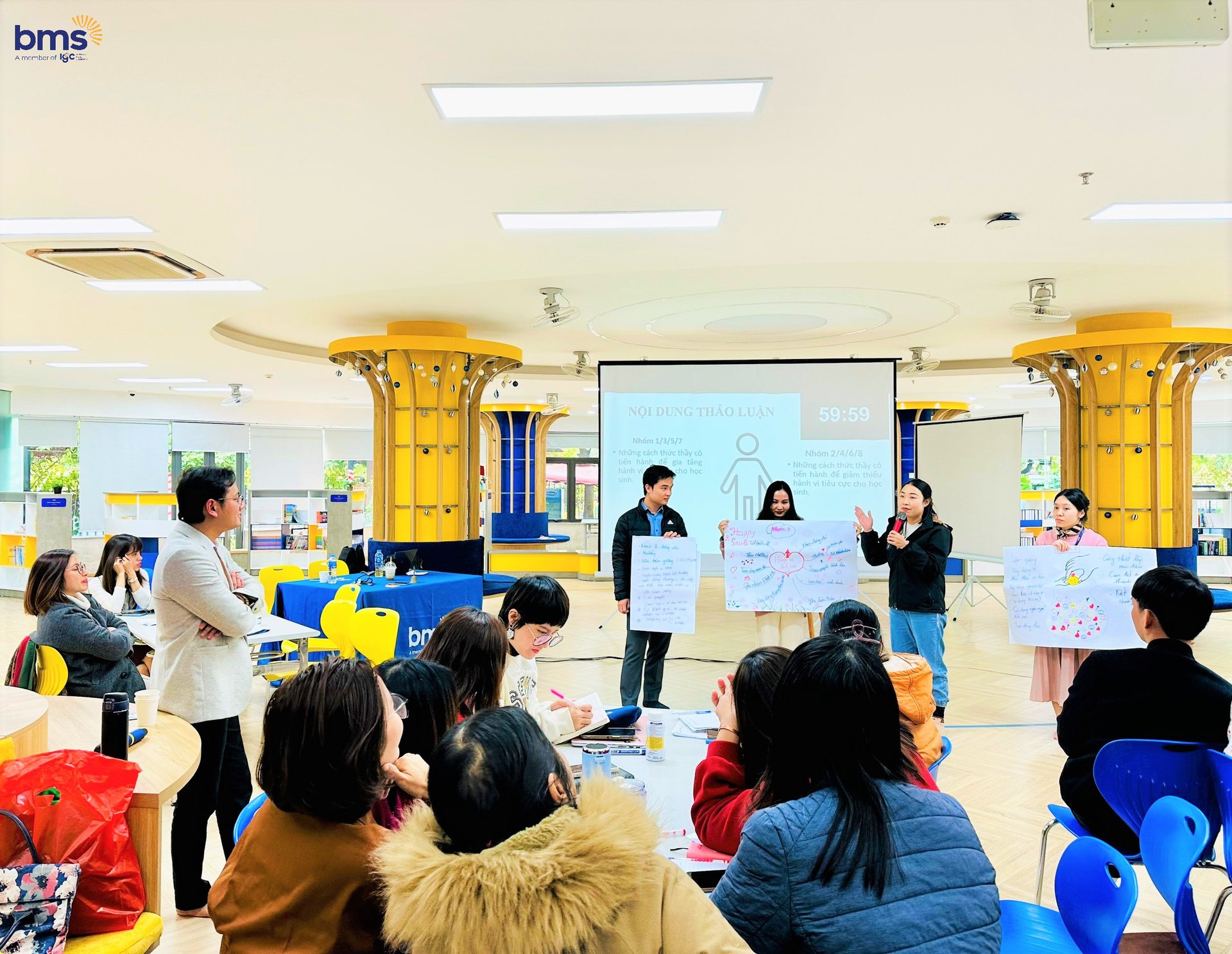 Nâng cao kĩ năng quản lý mối quan hệ với phụ huynh và học sinh: Khóa đào tạo thiết thực dành cho giáo viên tại Trường THCS – THPT Ban Mai