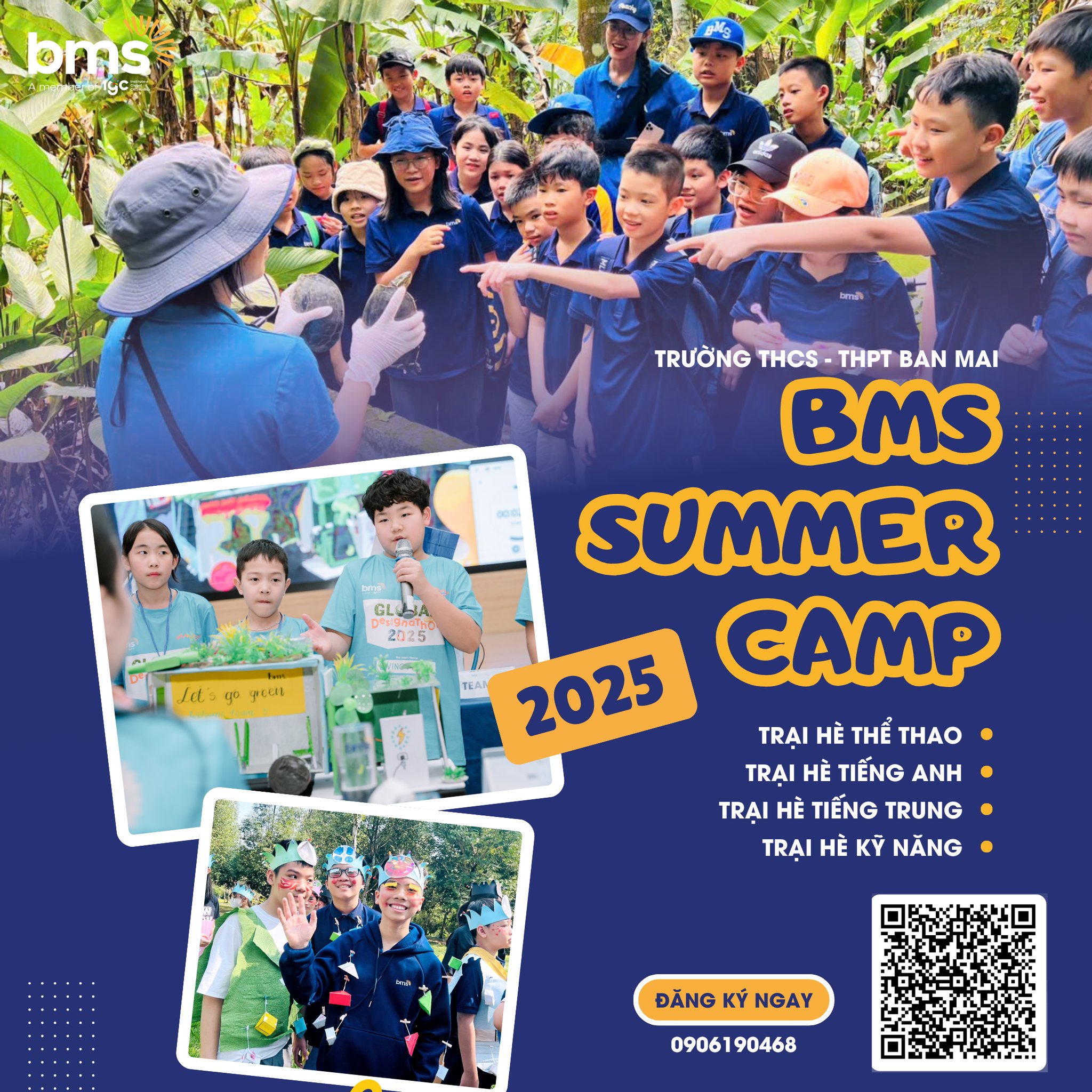 BMS Summer Camp 2025: Mùa hè bứt phá và sẵn sàng hội nhập