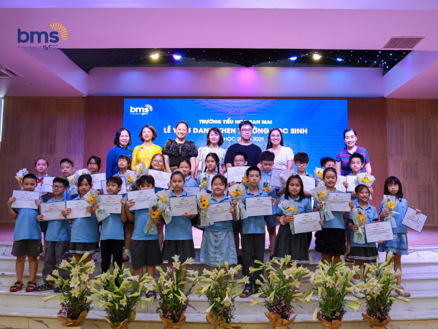 Lễ vinh danh và khen thưởng năm học 2024–2025: Tự hào BMSers