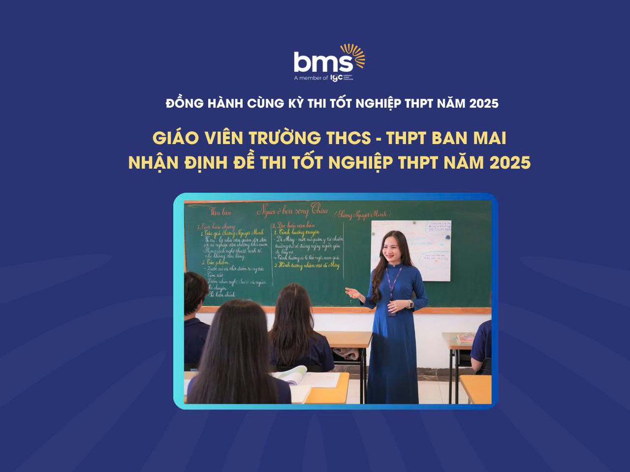 Thầy cô giáo Trường THPT Ban Mai tham gia nhận định đề thi tốt nghiệp THPT 2025